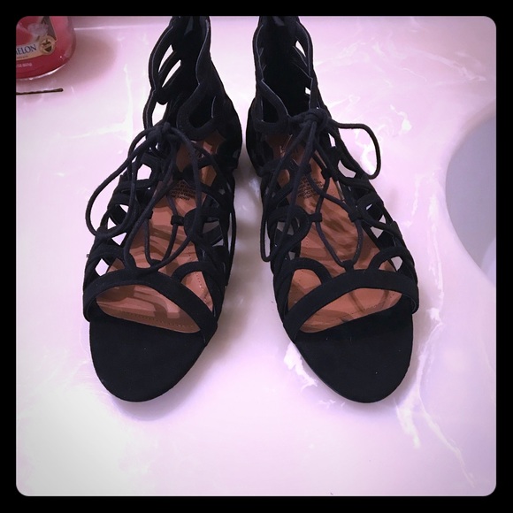 H&M Shoes - Black strap sandals
